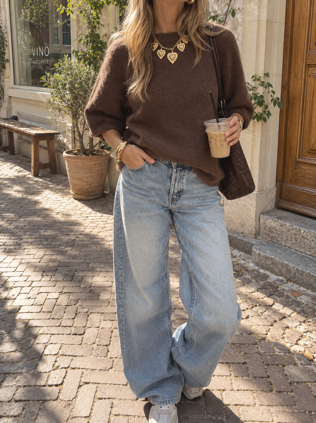 Bella knit choco