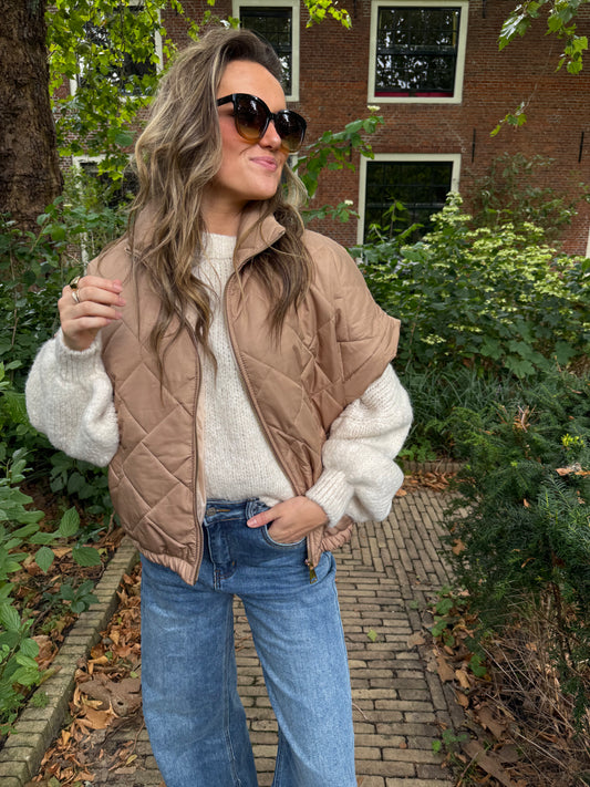 Coco bodywarmer beige - Project 35