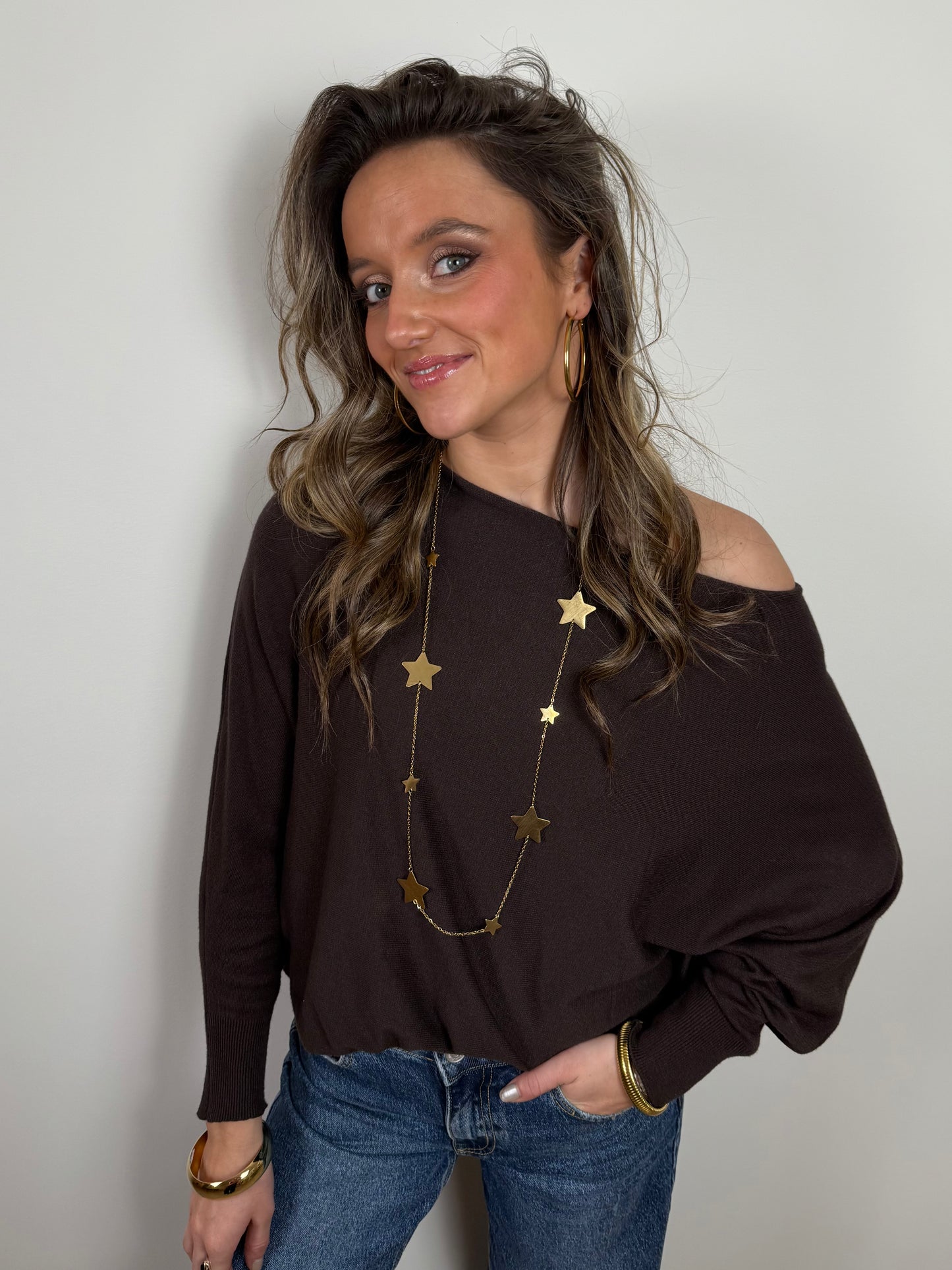 Vleermuis truitje choco bruin