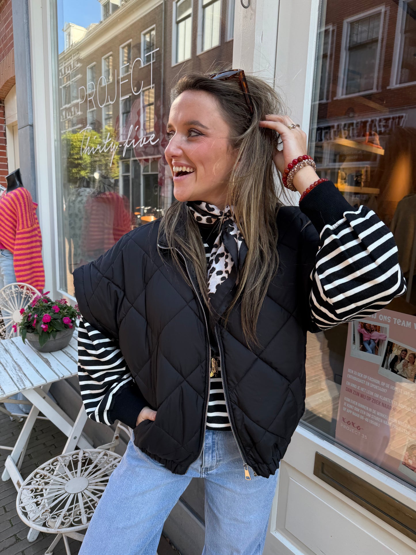 Coco bodywarmer black - Project 35