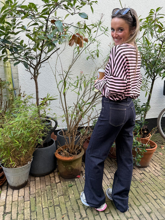 Eva tall jeans unwashed denim