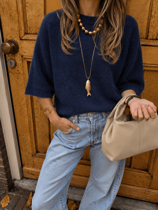 Bella knit navy - Project 35