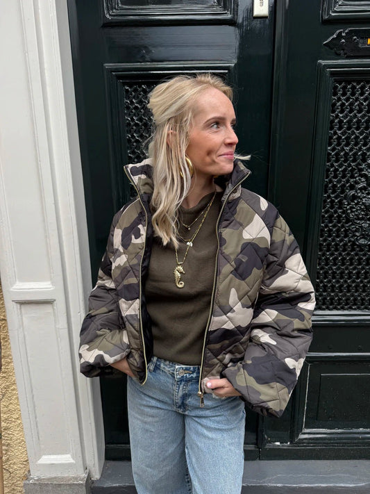 Billy army puffer jacket - Project 35