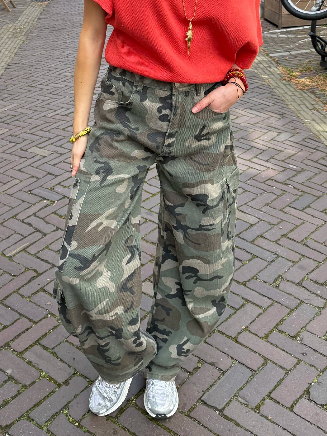 Camo barrel jeans - Project 35