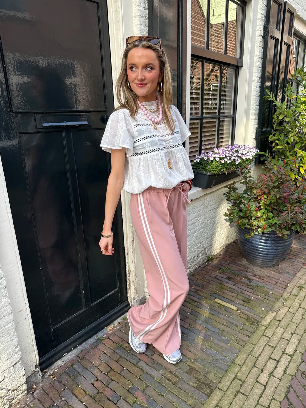 Iza pants dusty pink - Project 35