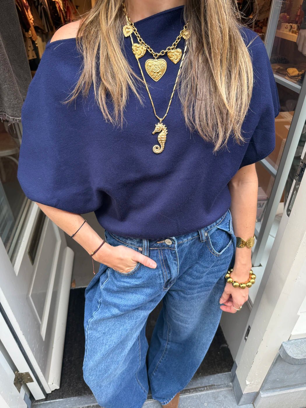 Ketting goud zeepaardje - Project 35