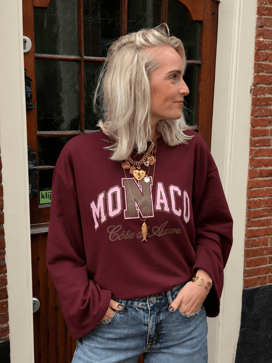 Monaco longsleeve burgundy - Project 35