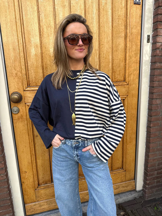 Noé half striped longsleeve - Project 35