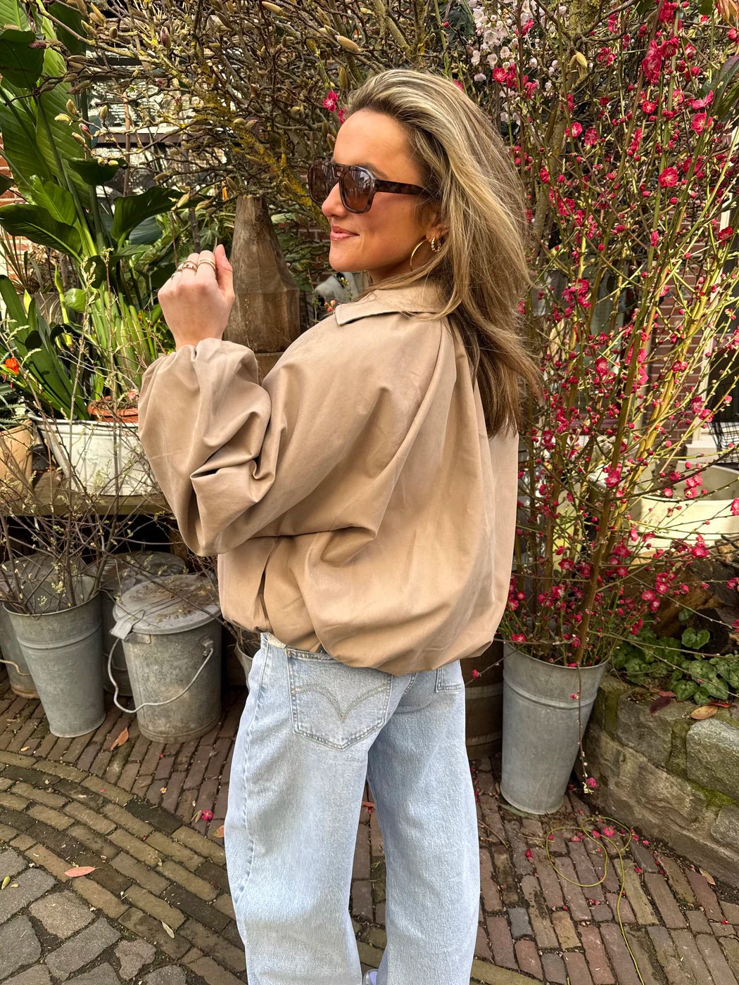 Riva bomber beige - Project 35