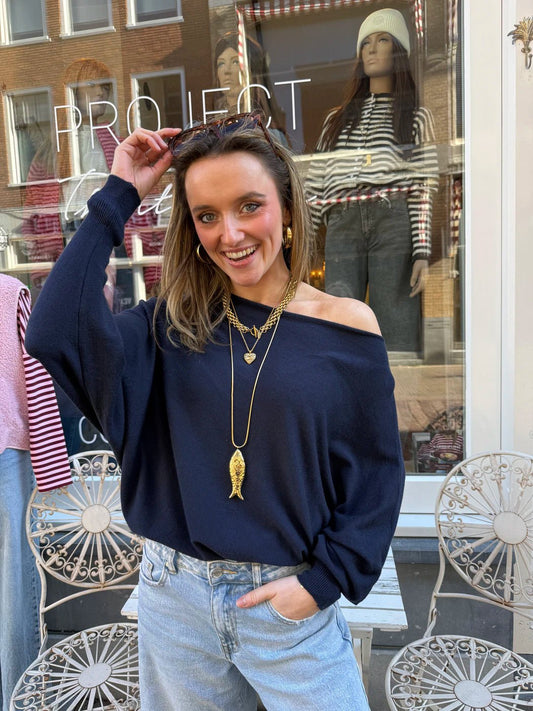 Vleermuis truitje navy - Project 35