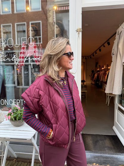 Coco bodywarmer cherry