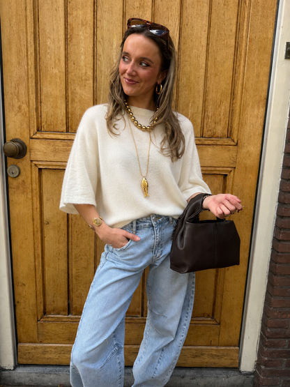 Bella knit white