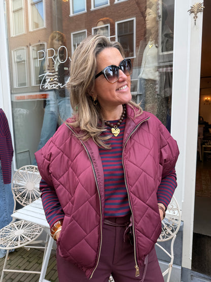 Coco bodywarmer cherry