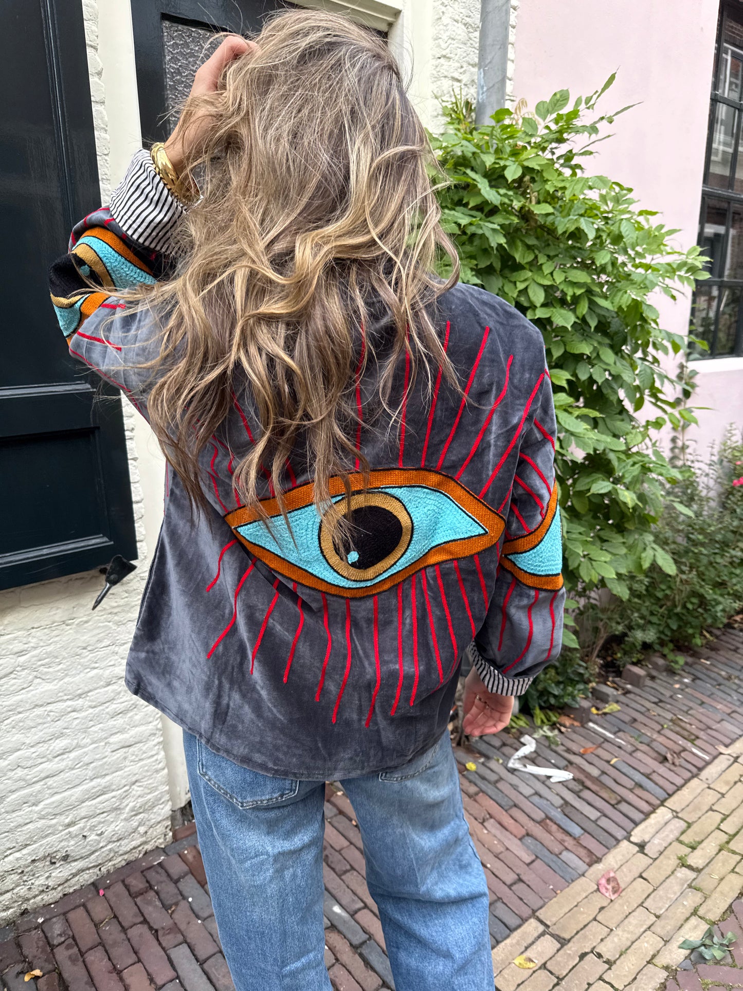 Eyecatcher jacket grey
