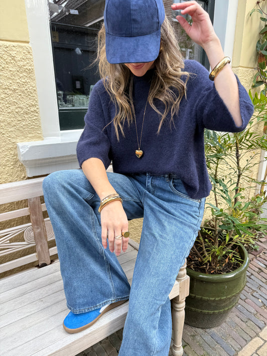 Bella knit navy