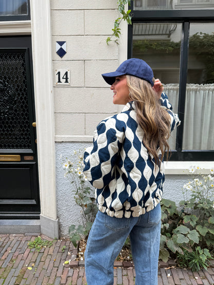 Olivia bomber navy