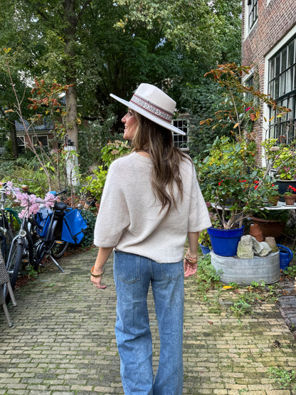 Bella knit ecru