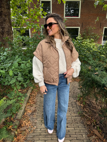 Coco bodywarmer beige