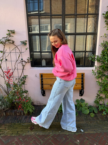 La dolce vita sweater roze