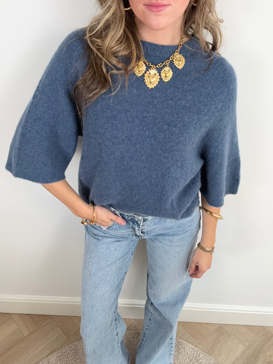 Bella knit blue
