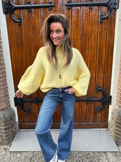 Nova knit butter yellow