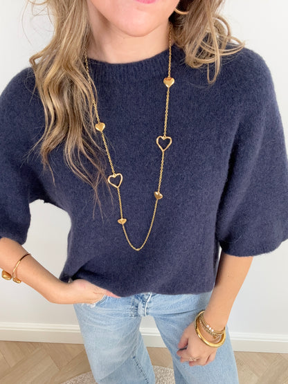 Bella knit navy
