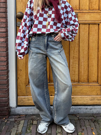 Sky cargo jeans vintage blue