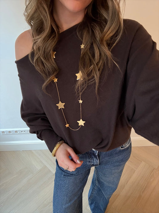 Vleermuis truitje choco bruin