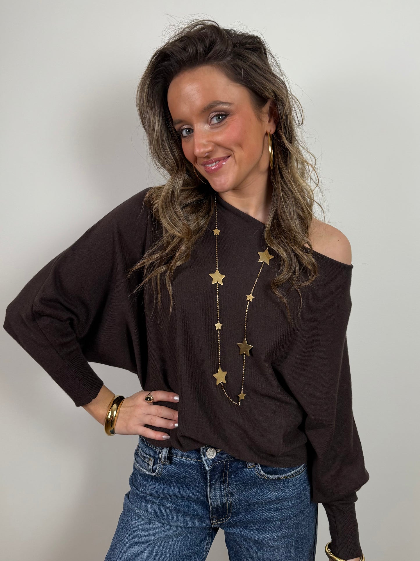 Vleermuis truitje choco bruin