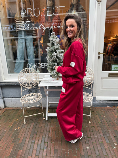 Jogging set rood