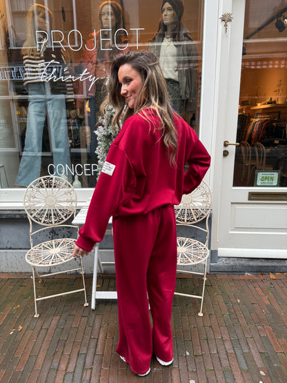 Jogging set rood