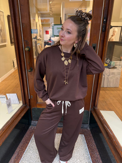 Jogging set bruin