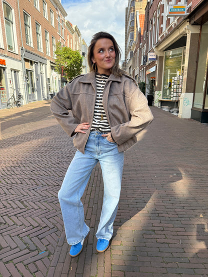 Gaya wide leg jeans light blue