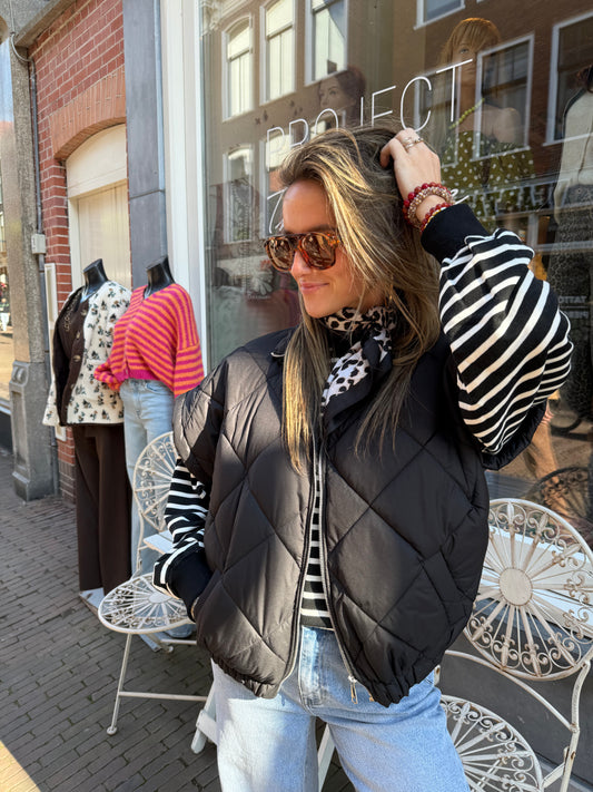 Coco bodywarmer black