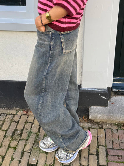 Alix barrel balloon jeans vintage blue
