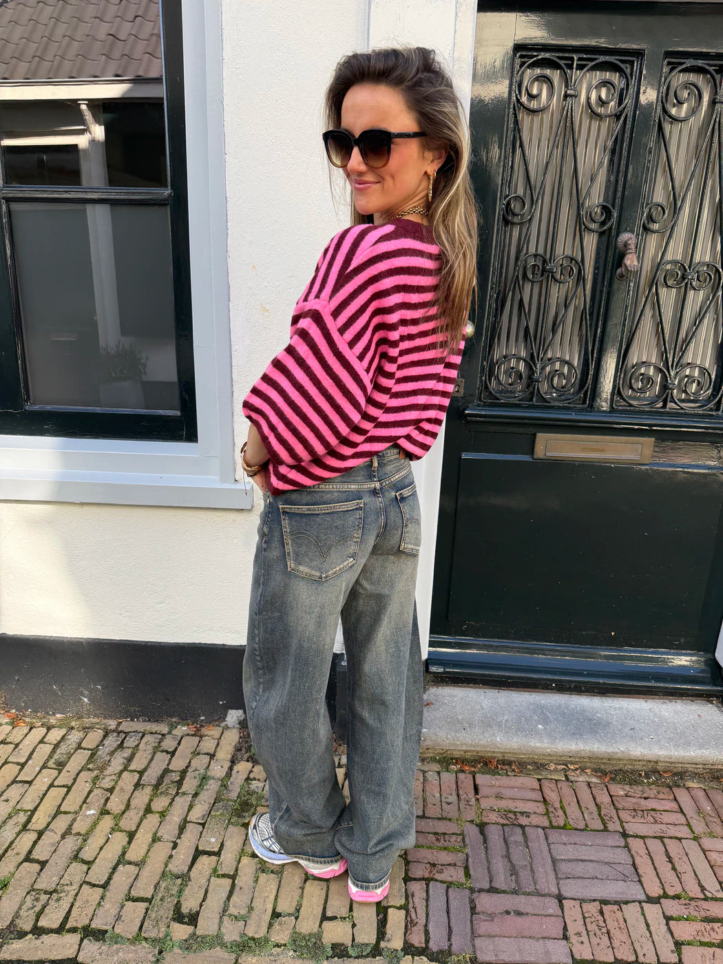 Alix barrel balloon jeans vintage blue