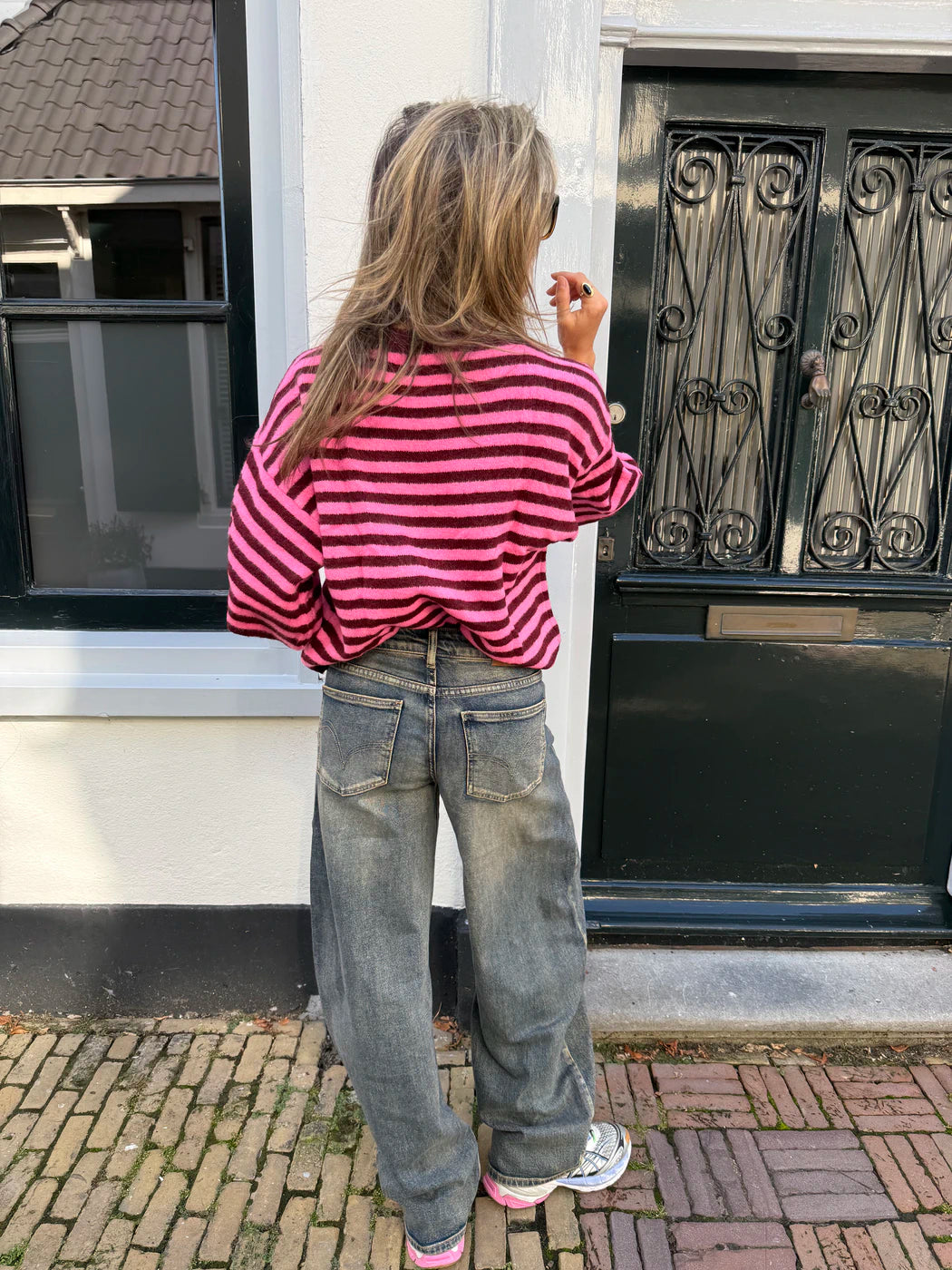 Alix barrel balloon jeans vintage blue