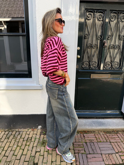 Alix barrel balloon jeans vintage blue
