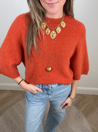Bella knit roest
