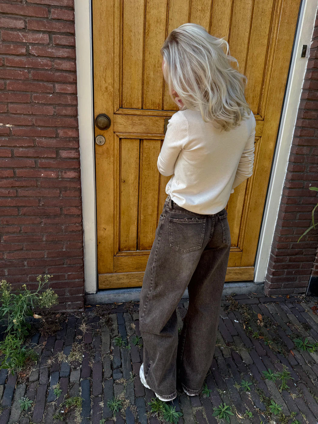 Alix barrel balloon jeans vintage brown