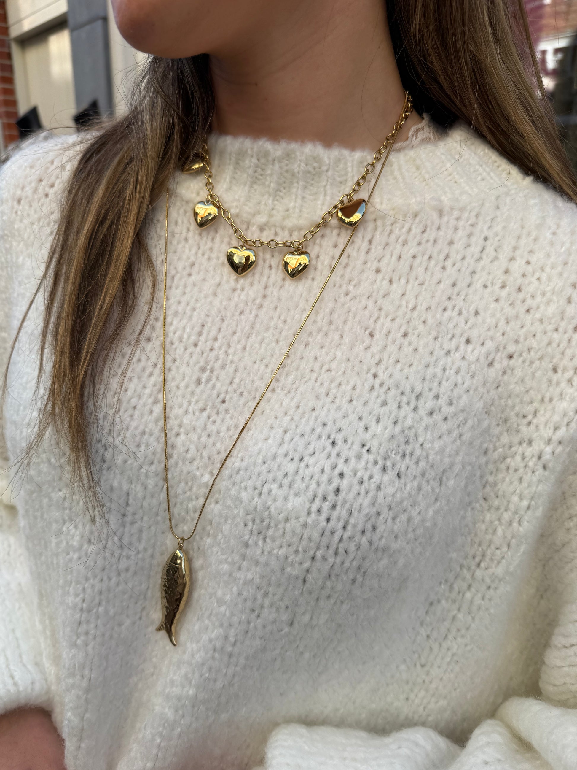 Sweet hearts necklace - Project 35