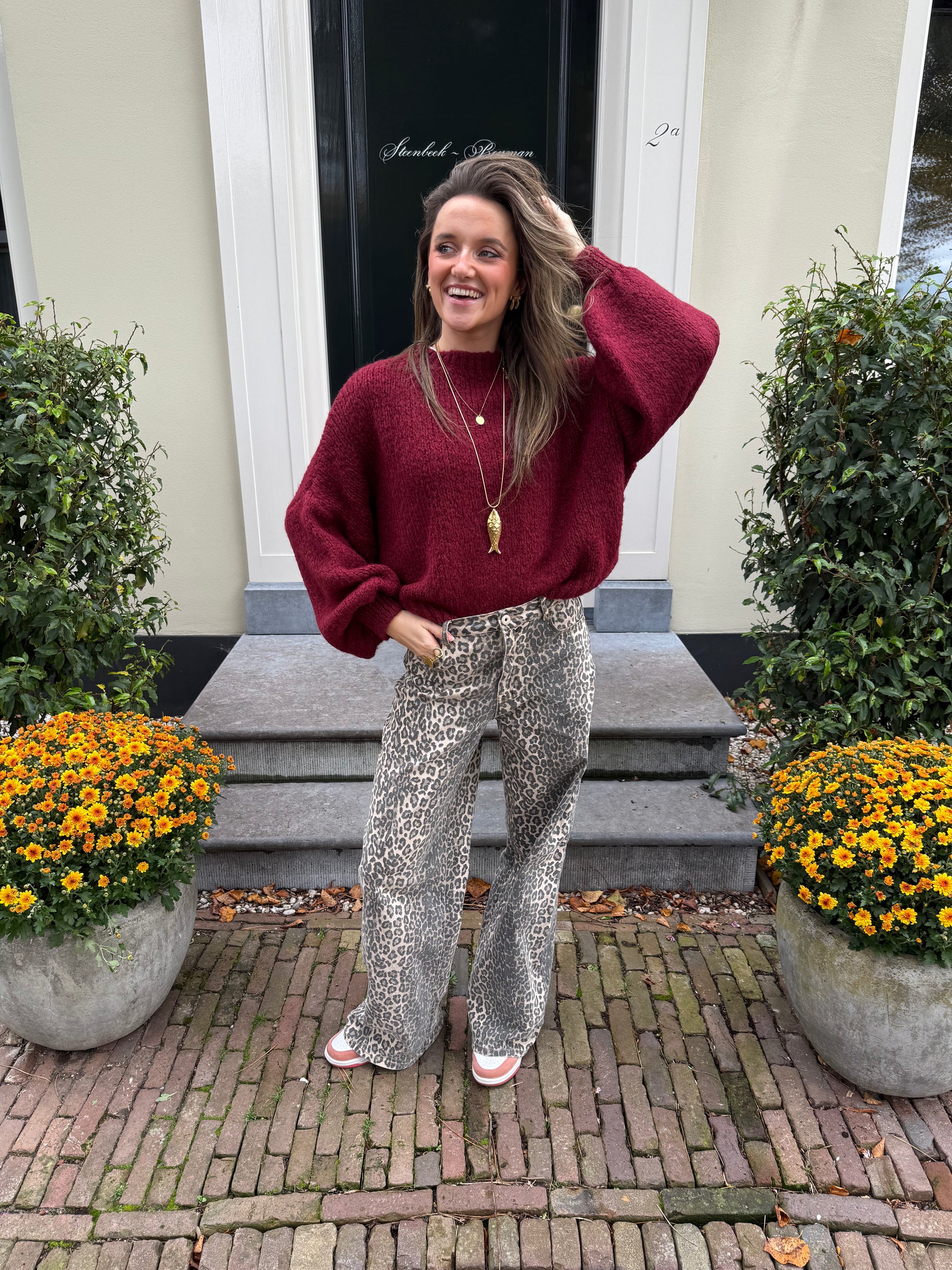 Nova knit burgundy - Project 35