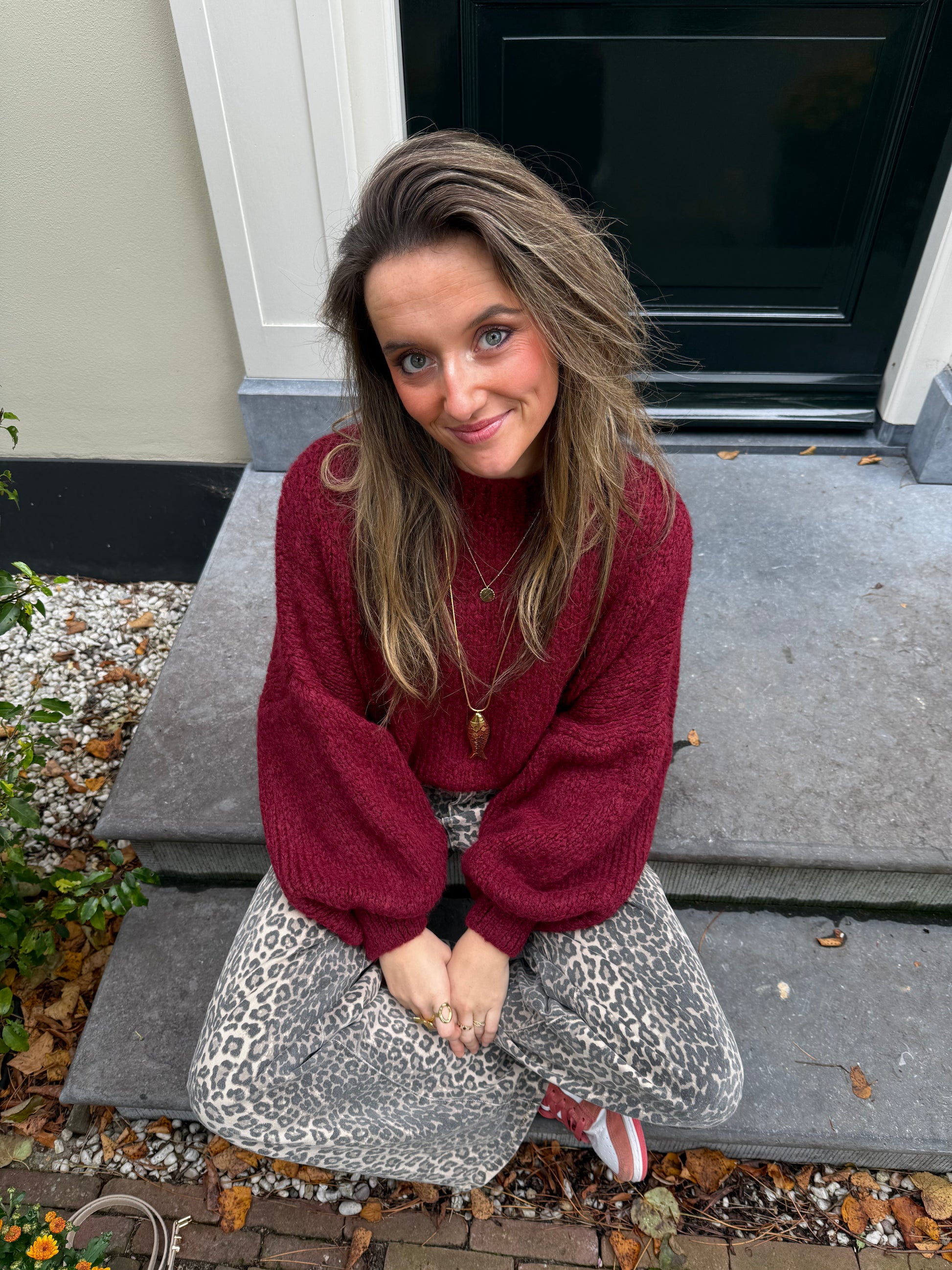 Nova knit burgundy - Project 35