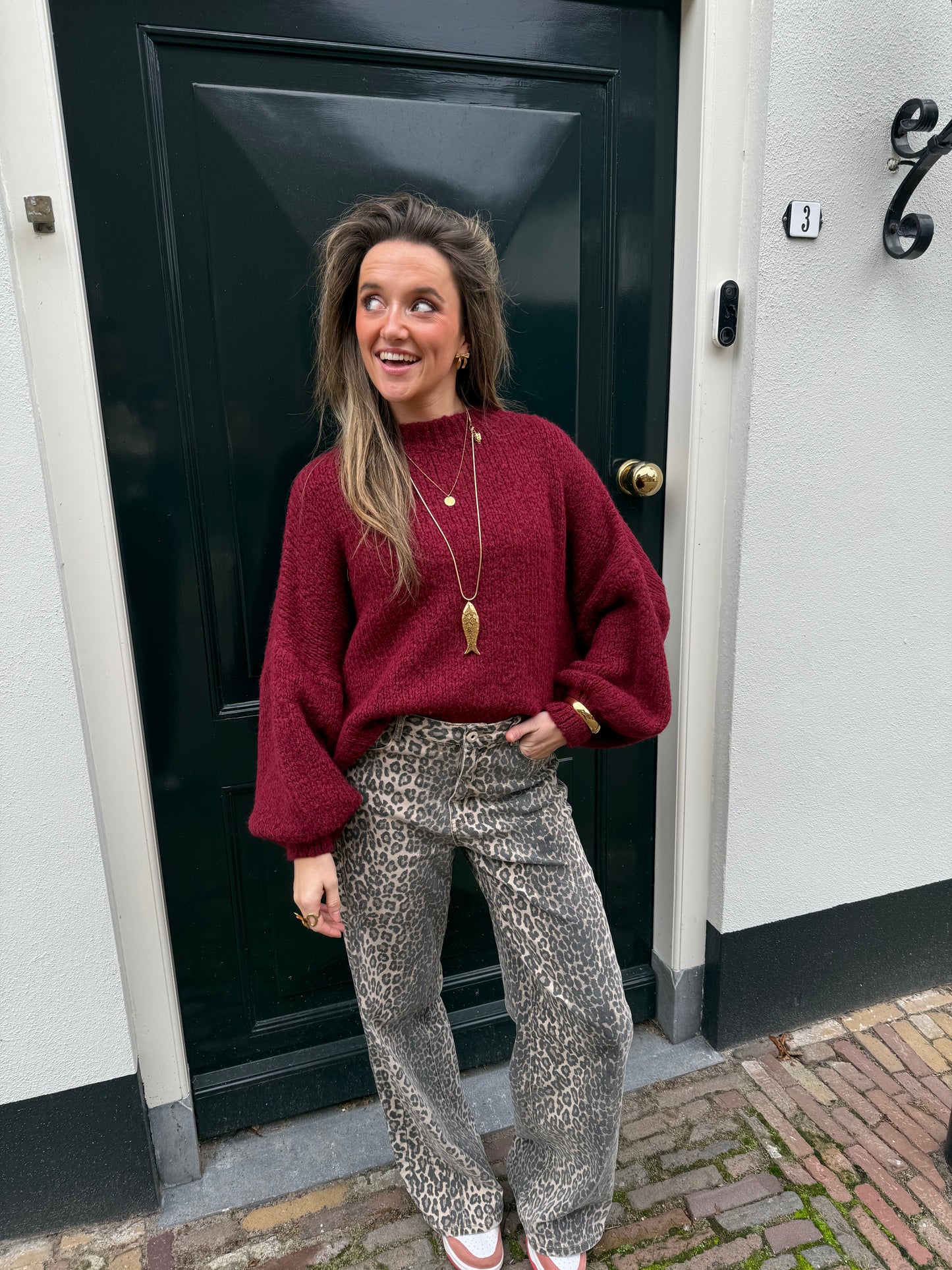 Nova knit burgundy - Project 35