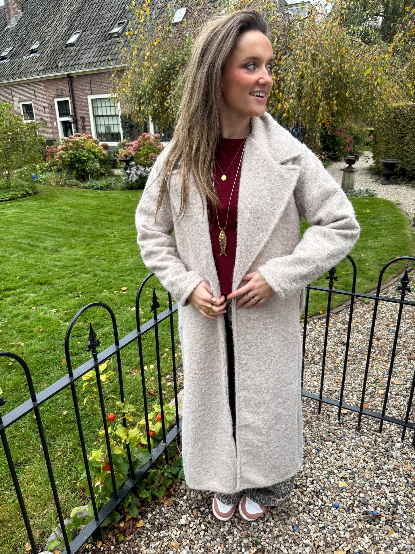 Filou long coat ecru - Project 35