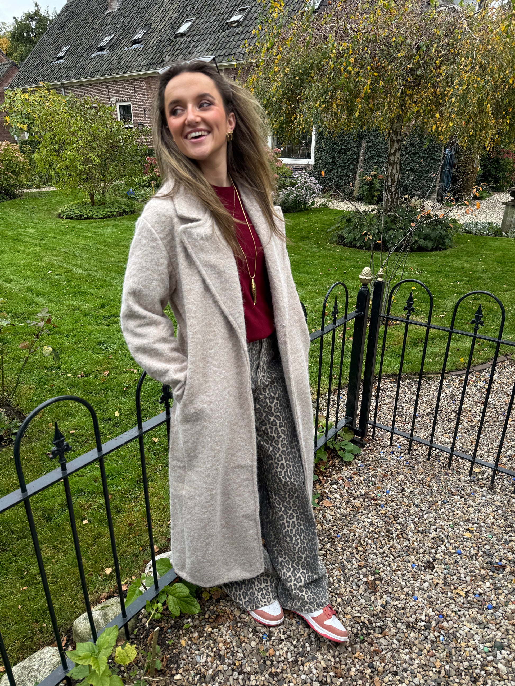 Filou long coat ecru - Project 35