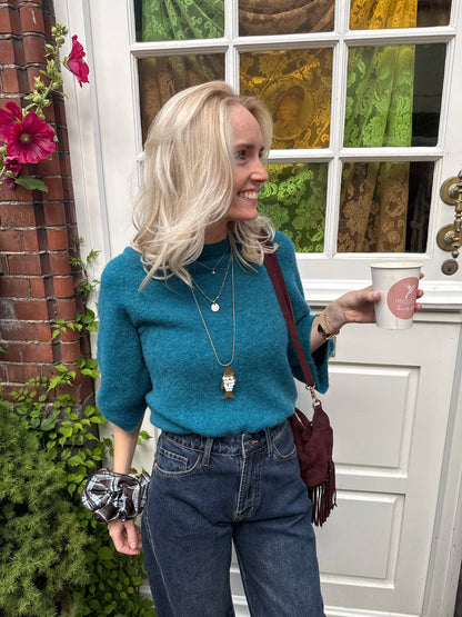 Bella knit petrol