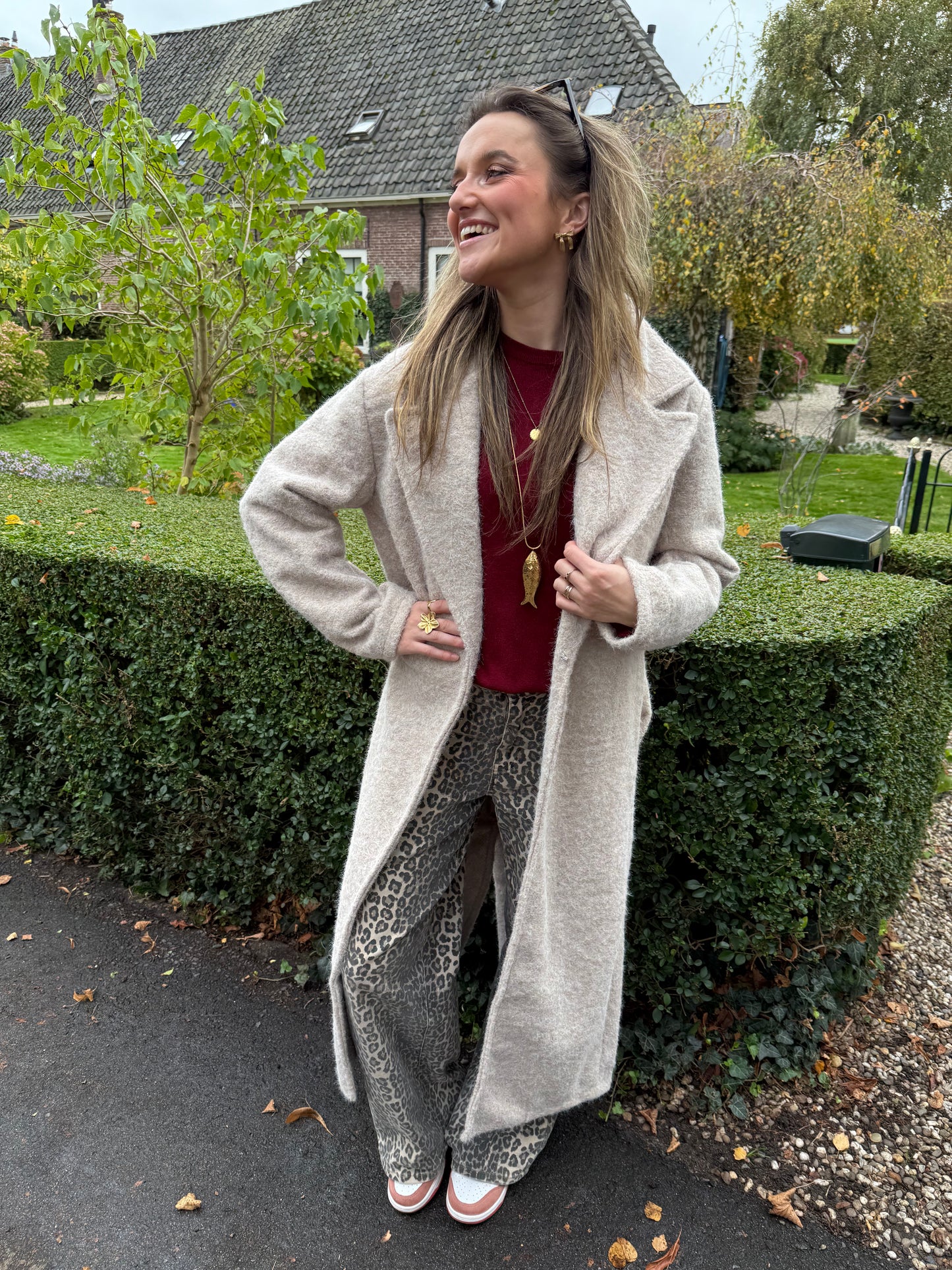 Filou long coat ecru - Project 35