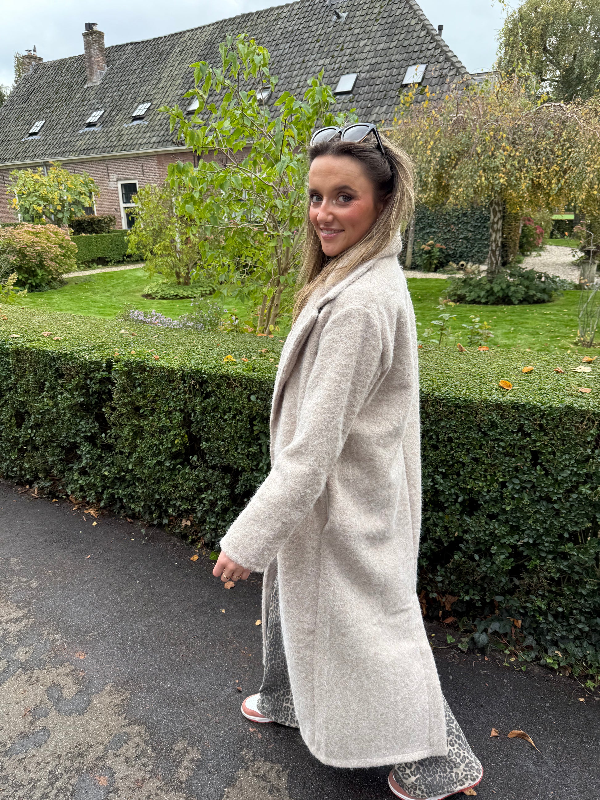 Filou long coat ecru - Project 35