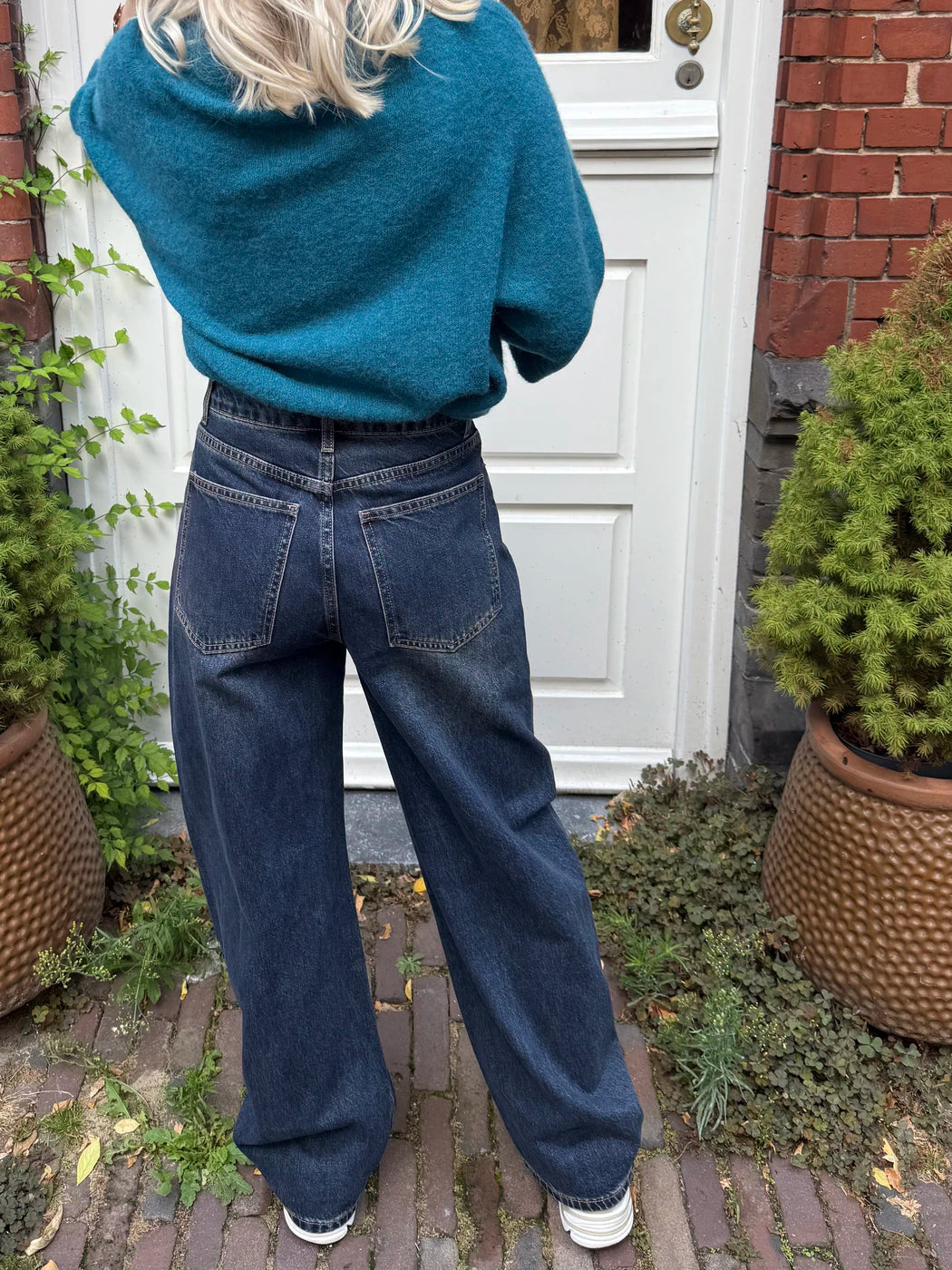 Stella barrel jeans dark blue